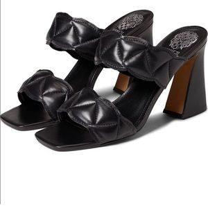 Vince Camuto Renneya Two-Piece Quilted Sandals